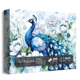 Art Peacock Jigsaw Puzzle 1000 Pieces